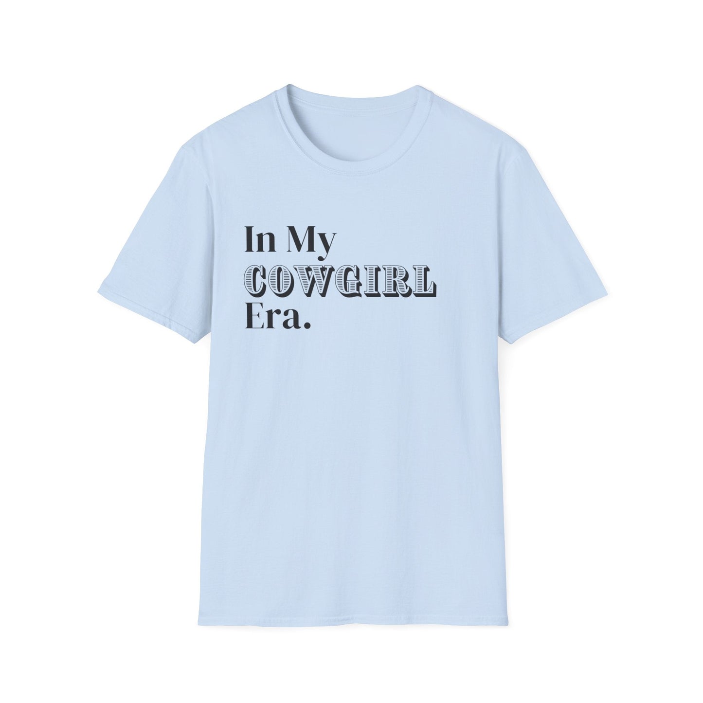 "In My Cowgirl Era" Western Cowgirl T-shirt