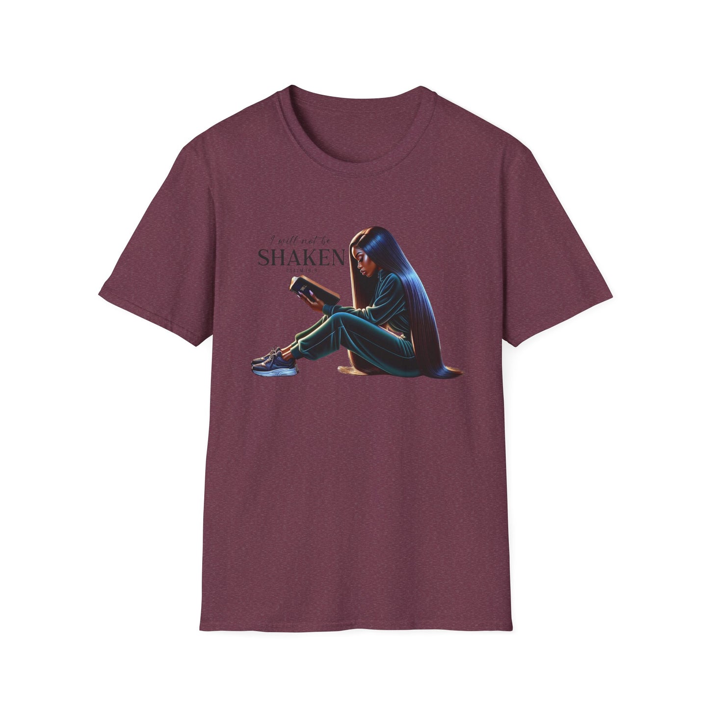 “I will not be Shaken” Inspirational Faith T-shirt