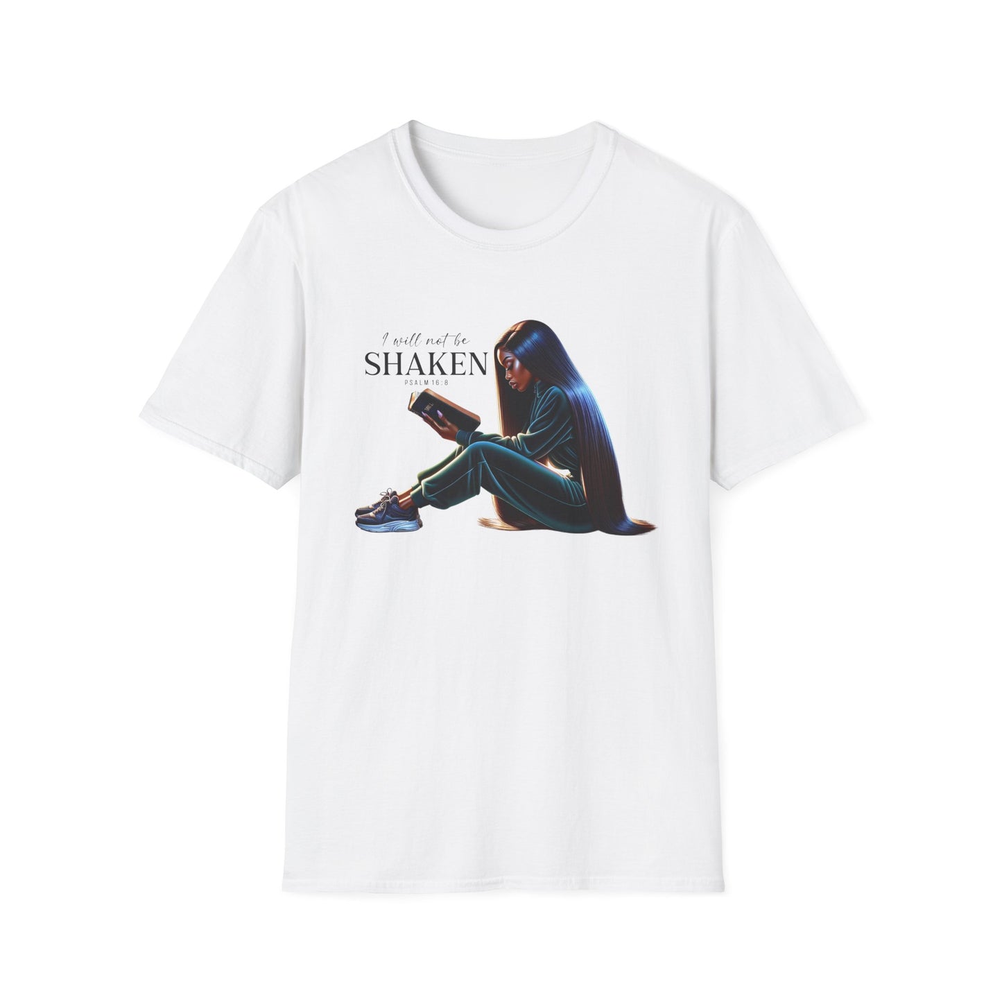 “I will not be Shaken” Inspirational Faith T-shirt