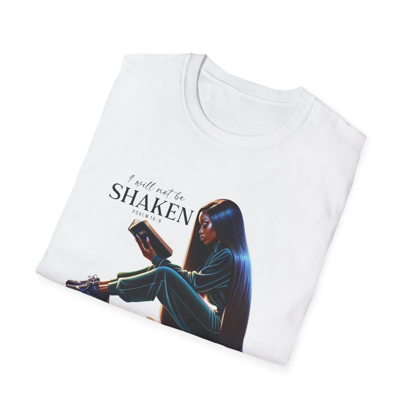“I will not be Shaken” Inspirational Faith T-shirt