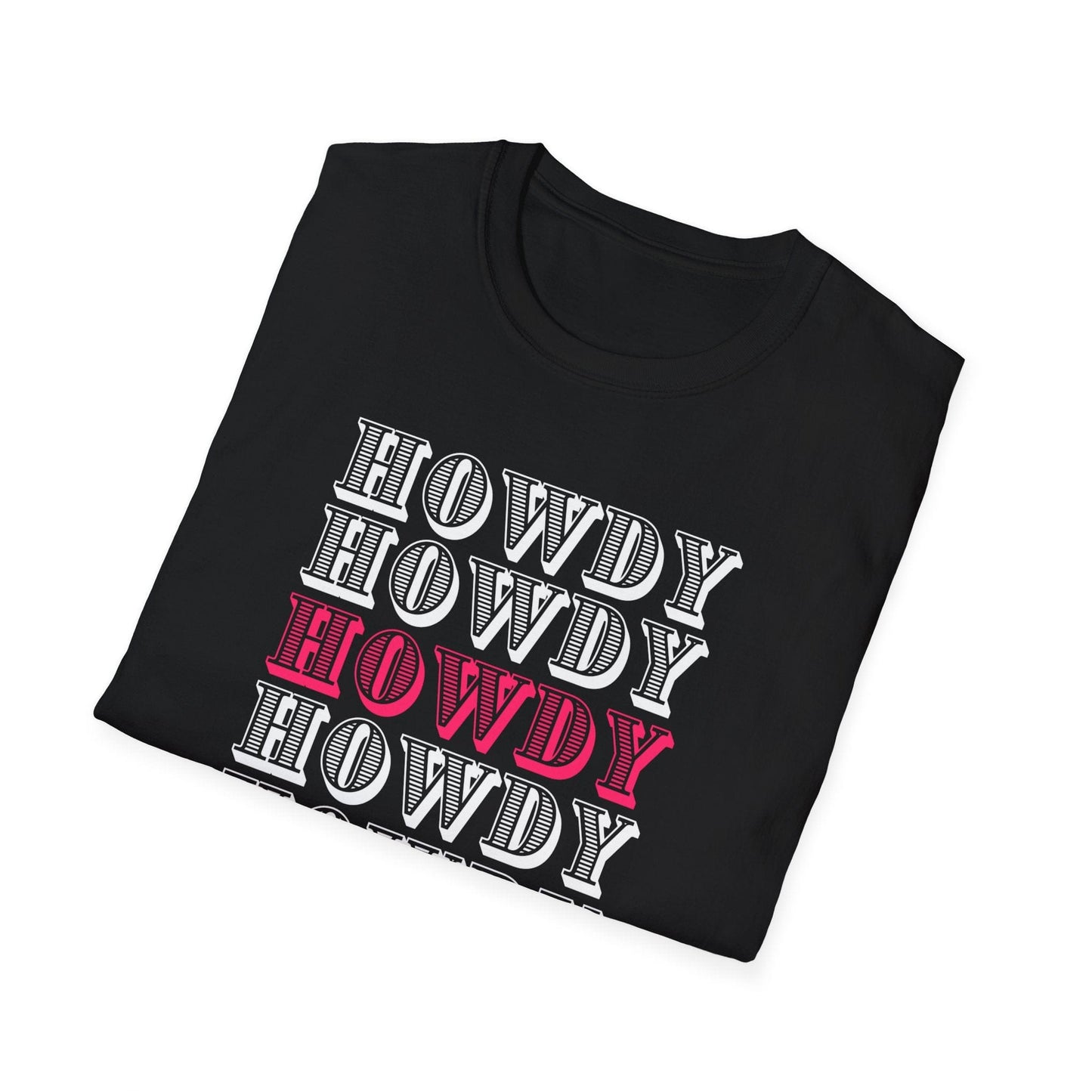 "Howdy" Western Cowgirl T-shirt