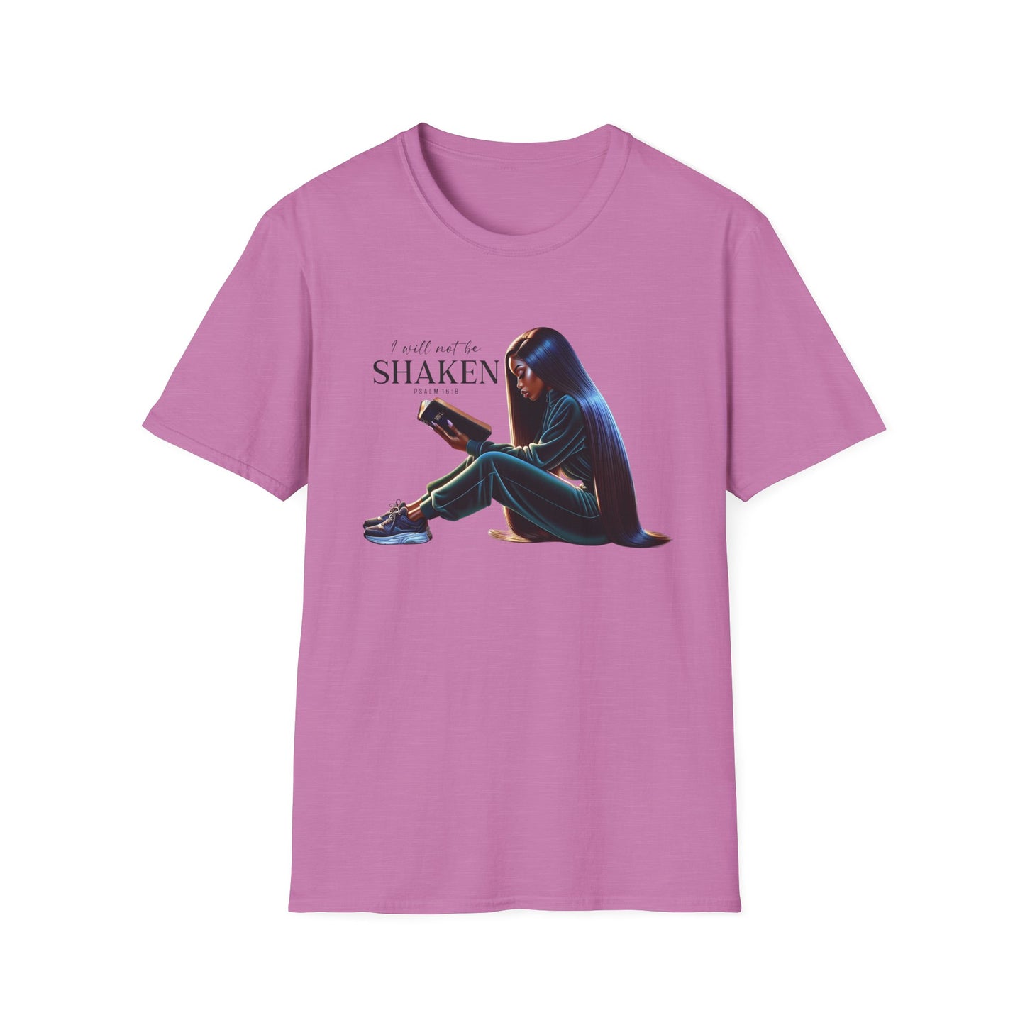 “I will not be Shaken” Inspirational Faith T-shirt
