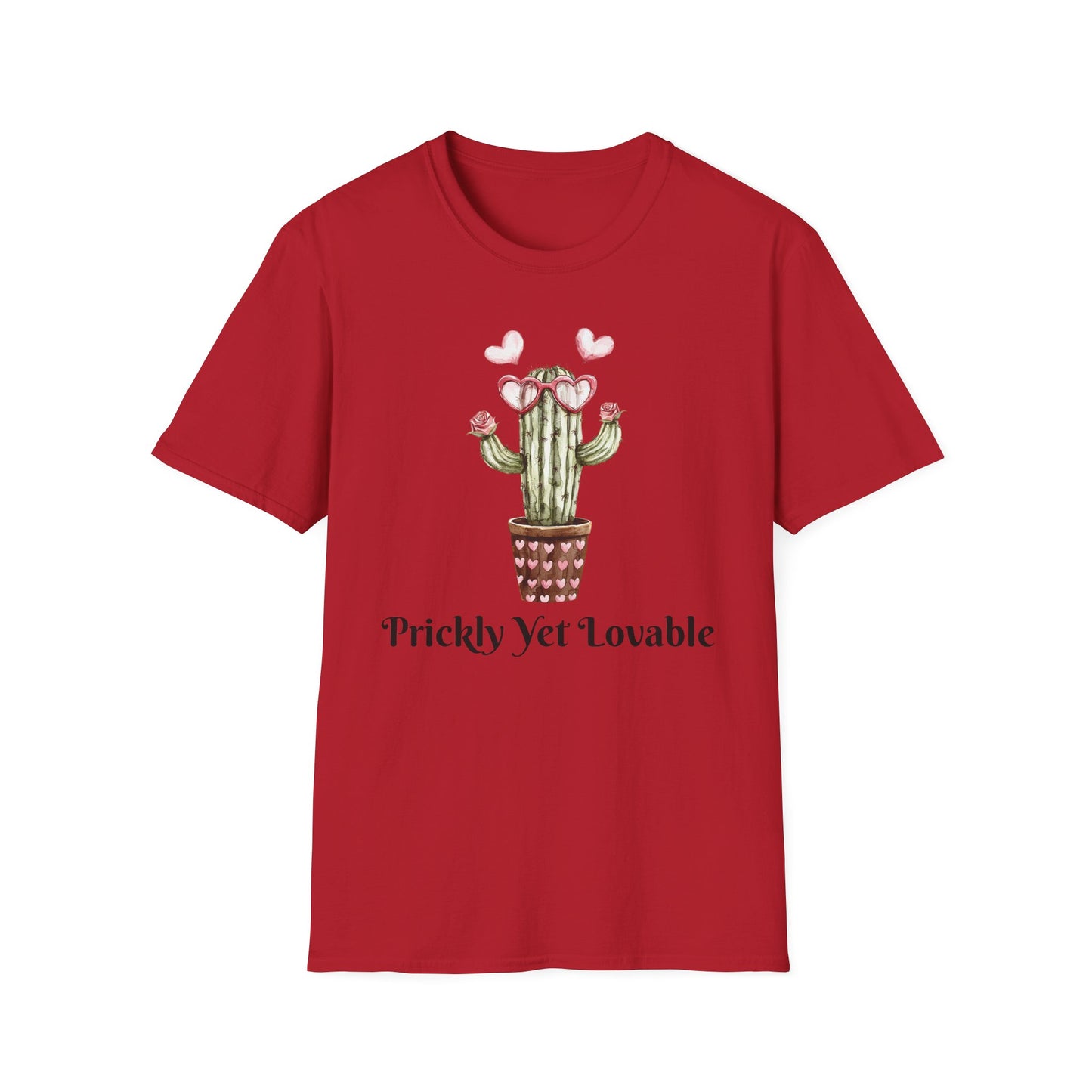 “Prickly Yet Lovable” Valentine Western Cowgirl T-shirt