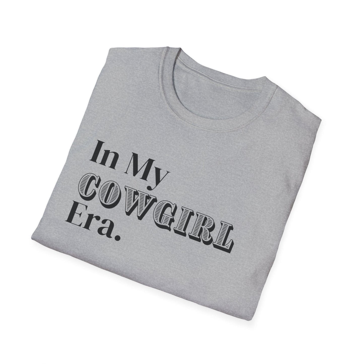 "In My Cowgirl Era" Western Cowgirl T-shirt