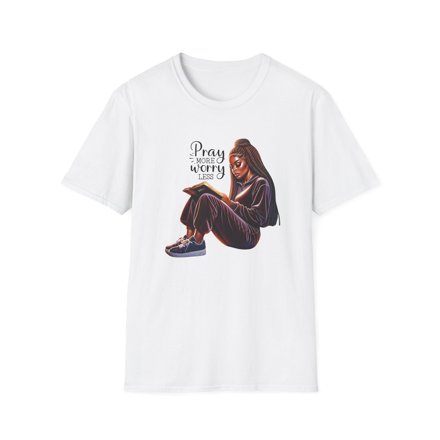 “Pray More Worry Less” Inspirational Faith T-shirts