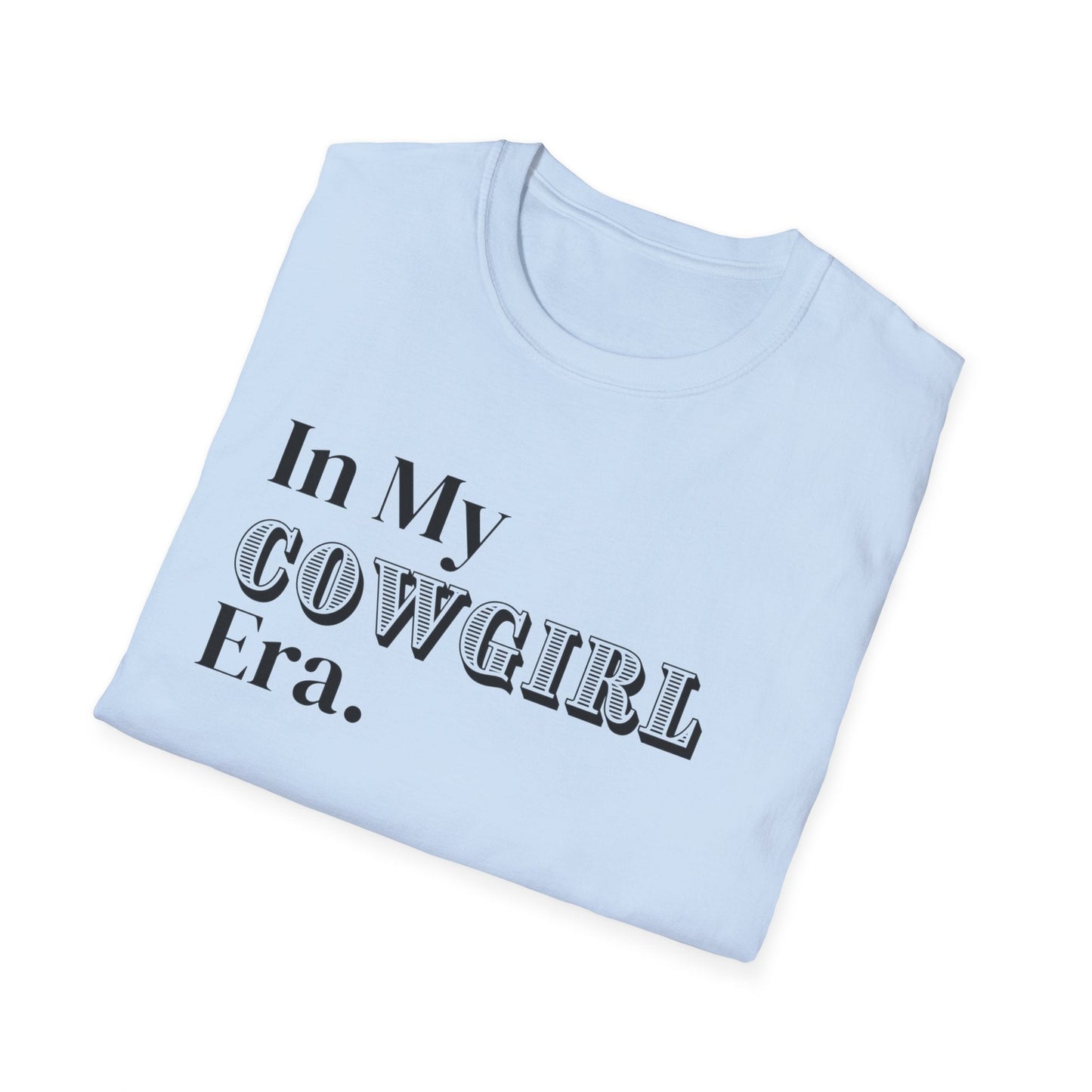 "In My Cowgirl Era" Western Cowgirl T-shirt