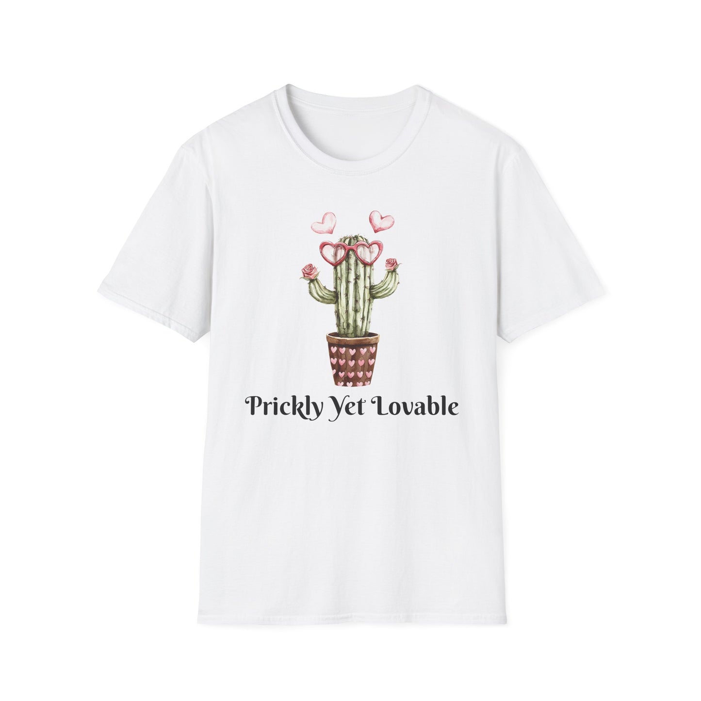 “Prickly Yet Lovable” Valentine Western Cowgirl T-shirt