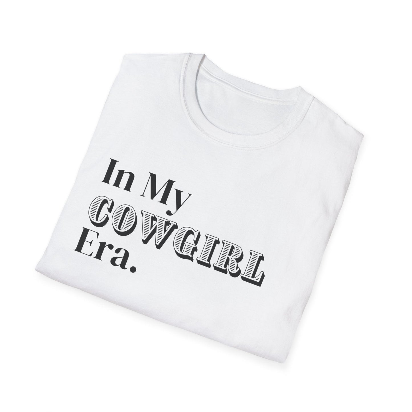 "In My Cowgirl Era" Western Cowgirl T-shirt