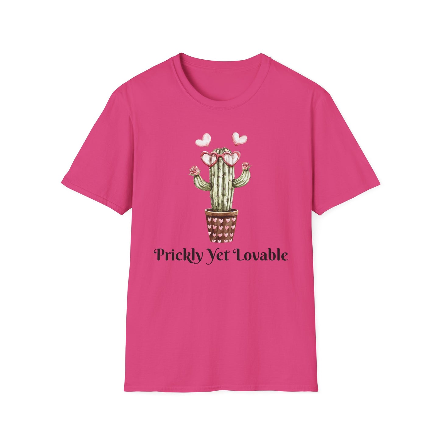 “Prickly Yet Lovable” Valentine Western Cowgirl T-shirt