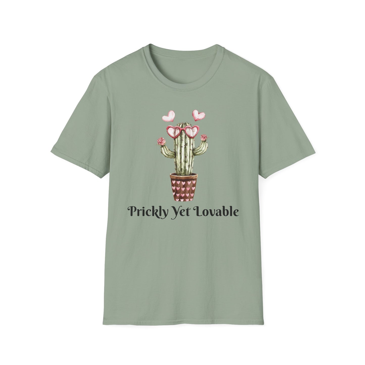 “Prickly Yet Lovable” Valentine Western Cowgirl T-shirt