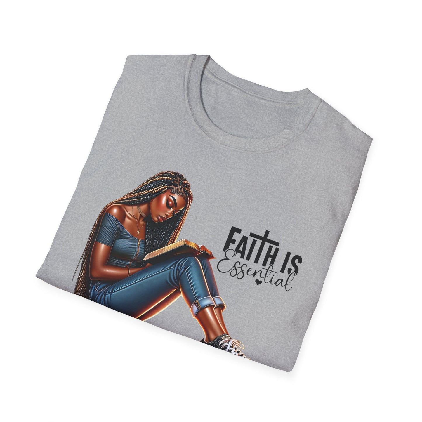 “Faith is Essential” Inspirational Faith T-shirt