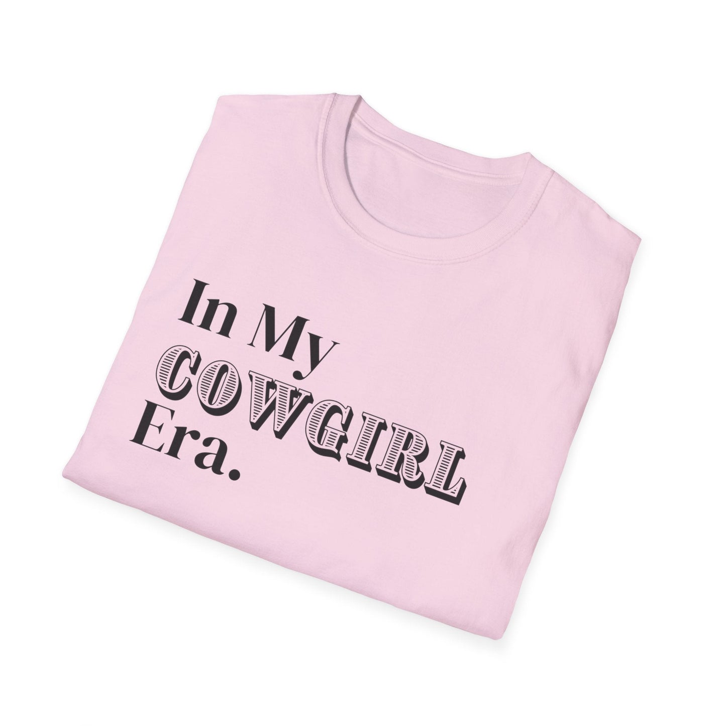 "In My Cowgirl Era" Western Cowgirl T-shirt