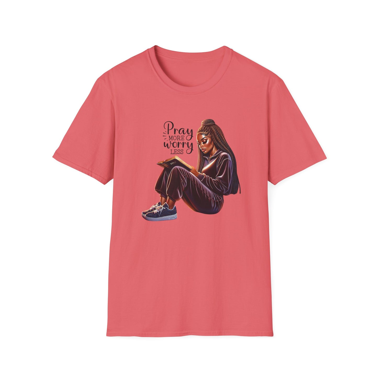 “Pray More Worry Less” Inspirational Faith T-shirts