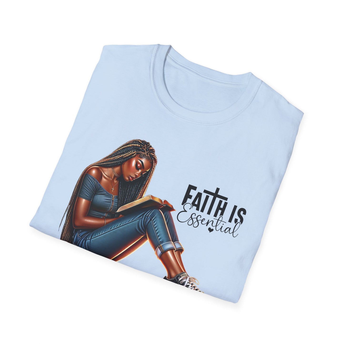 “Faith is Essential” Inspirational Faith T-shirt