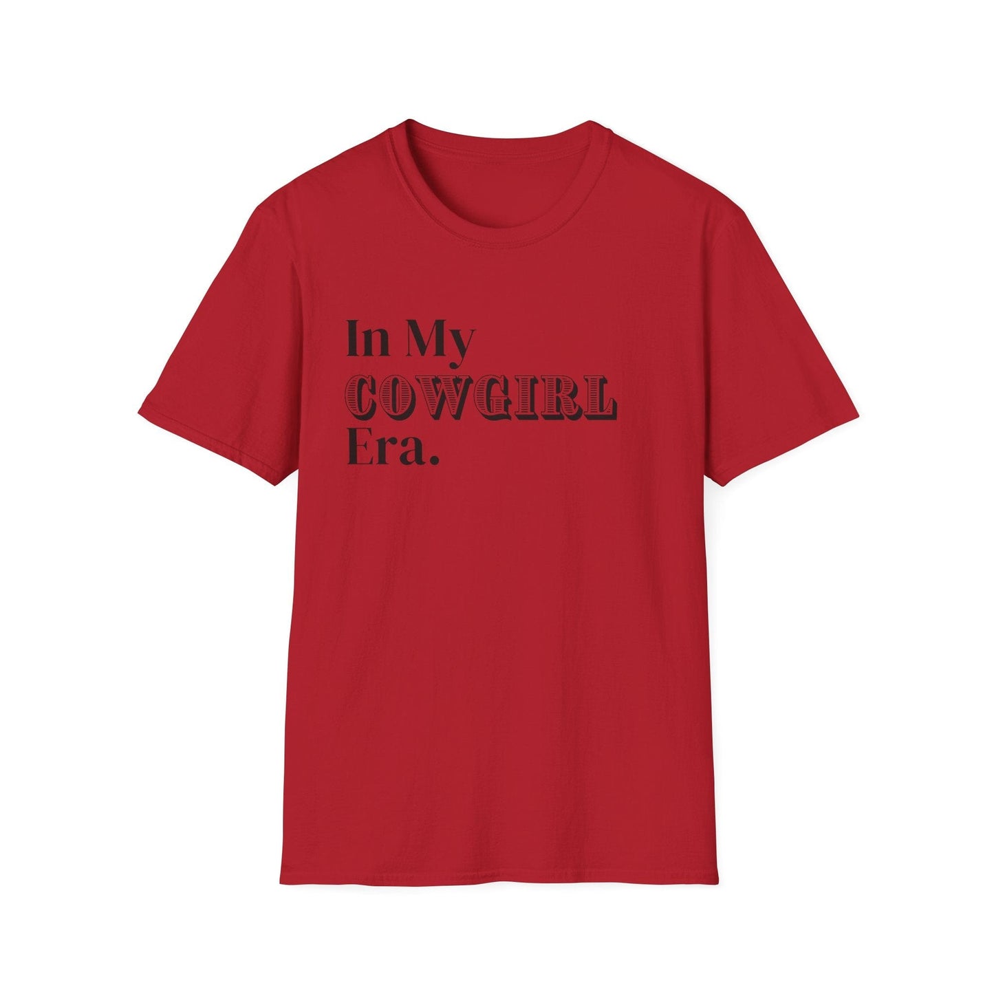 "In My Cowgirl Era" Western Cowgirl T-shirt