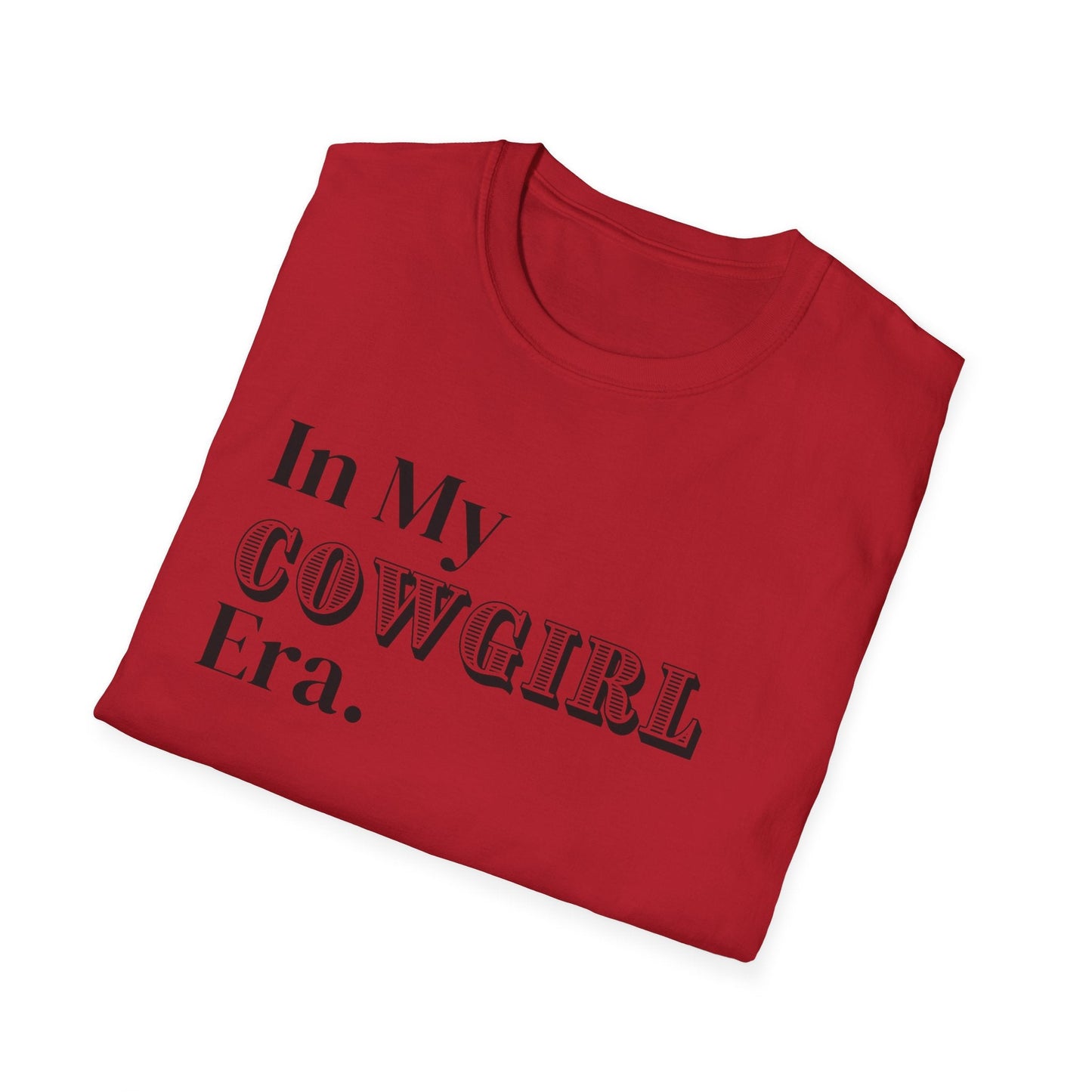 "In My Cowgirl Era" Western Cowgirl T-shirt